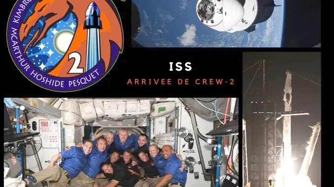 ISS arrivée Thomas Pesquet