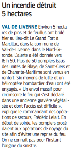 2022 09 01 SO Unn incendie détruit 5 hectares