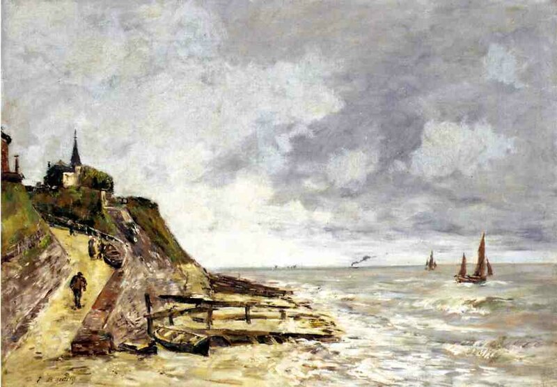 the-seine-at-caudebec-en-caux-1889 boudin