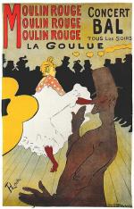Affiche Moulin Rouge La Goulue Lautrec 1891