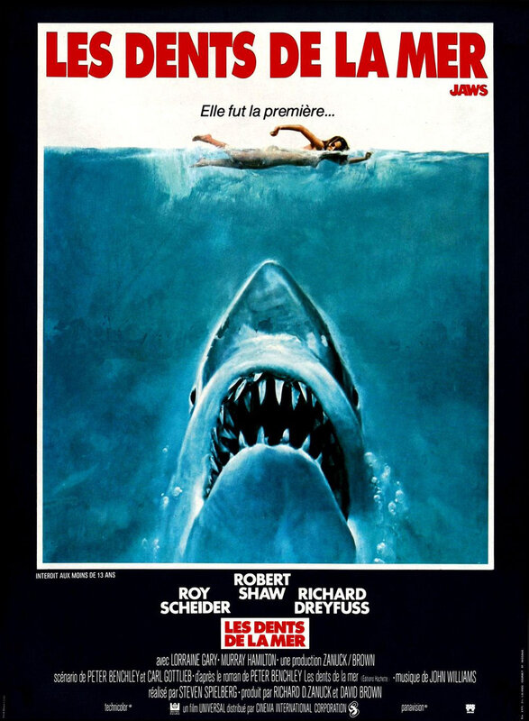 Affiche Film Les Dents de la mer