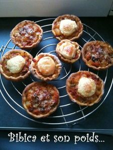Tartelettes aux courgettes