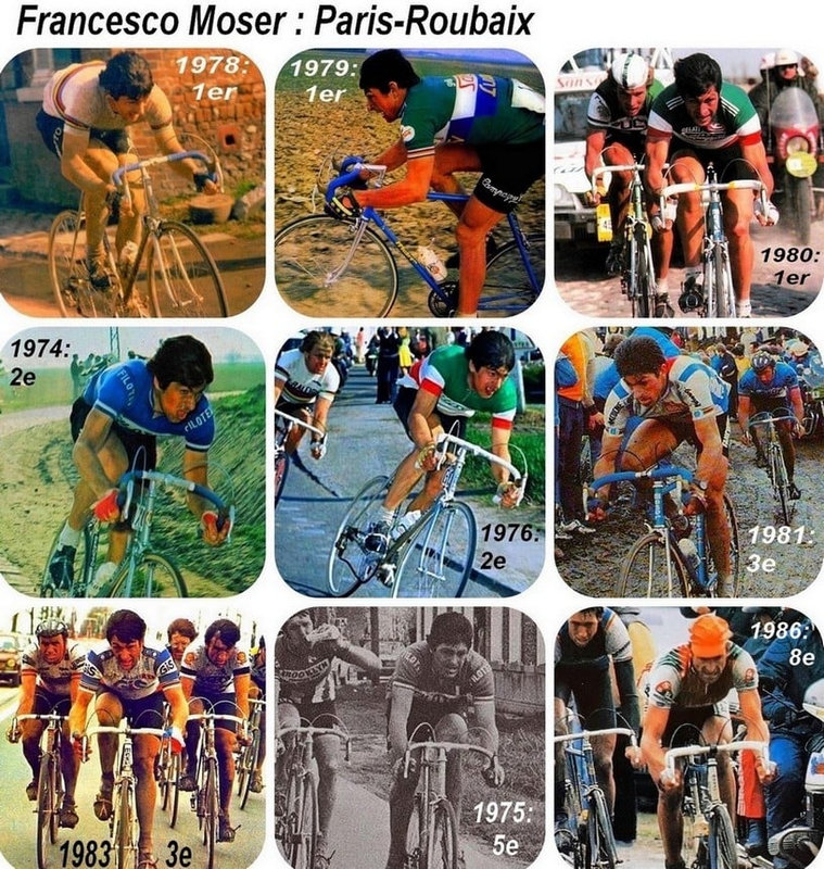 francesco Moser Paris-Roubaix