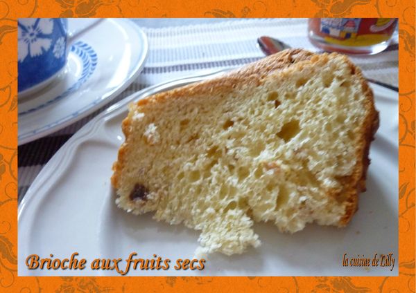 brioche aux fruits secs