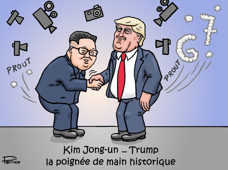 Trump et Kim Jong-un l'accord 13 juin 2018