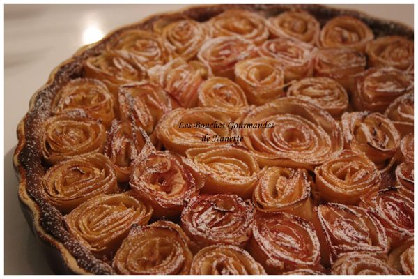 Tarte bouquet de roses 2