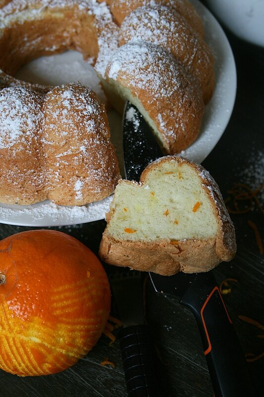 Angel cake à l'orange - Passion culinaire
