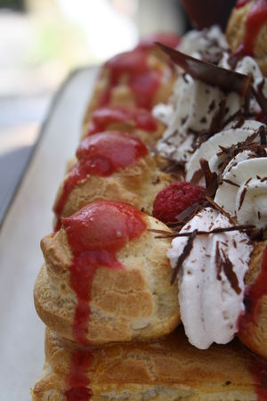 Saint Honoré à la framboise Saint Honoré à la framboise