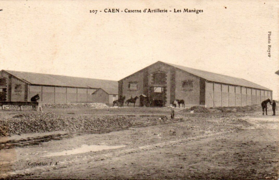 05 Caen, Quartier Claude Decaen, les manèges