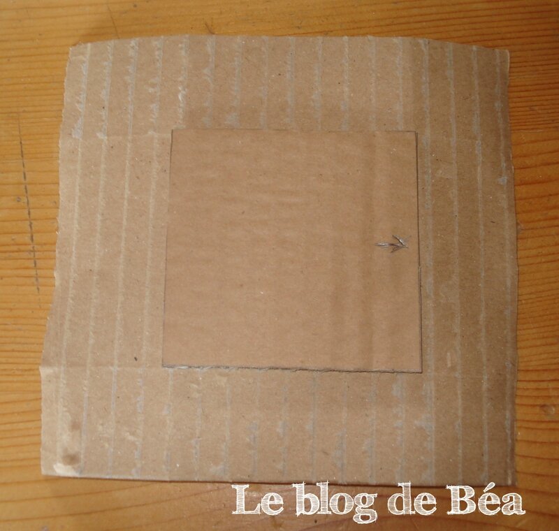 DIY calendrier de l'Avent en bois de palette et carton de récupération
