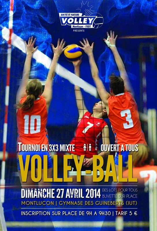 tournoi volley 27 avril 2014