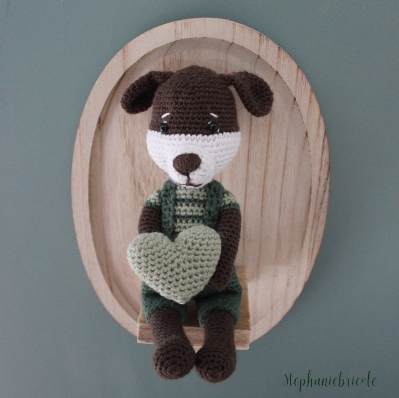 chien amigurumi crochet