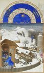 Les très riches heures du Duc de Berry mois de février