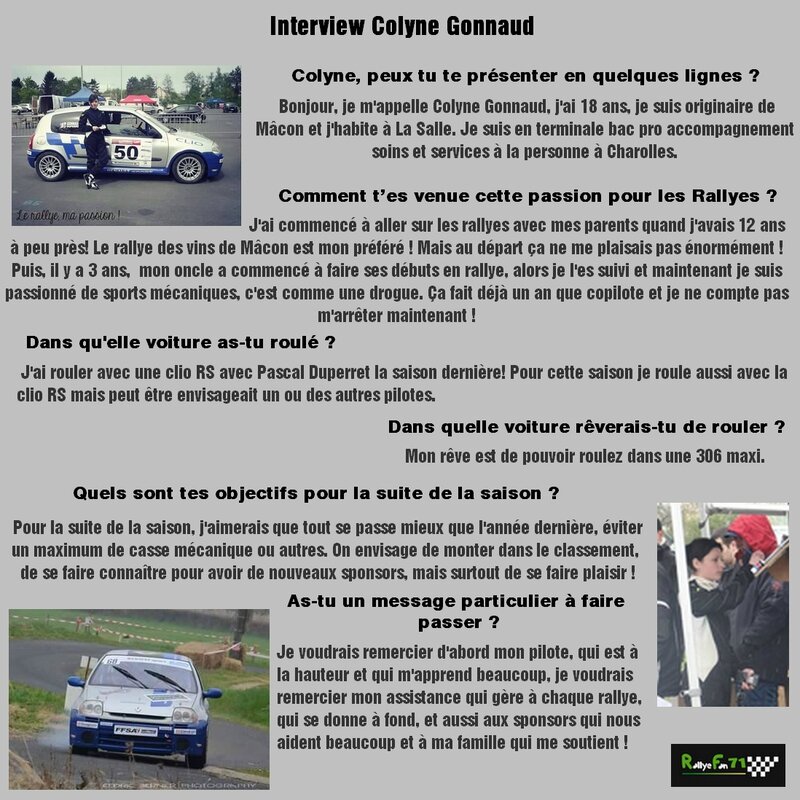 Interview Colyne