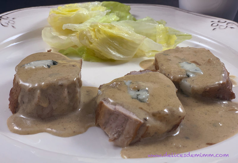 Filet mignon au roquefort 4