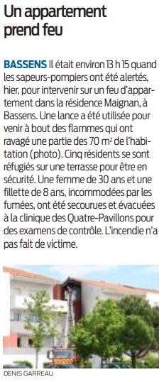 2022 05 05 SO Bassens Un appartement prend feu