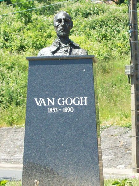 Wasmes - Buste Van Gogh - photo Pierre 2011