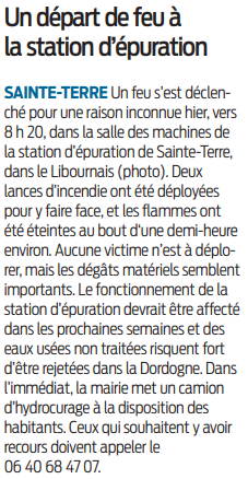2022 08 14 SO Départ de feu à la station d'épuration
