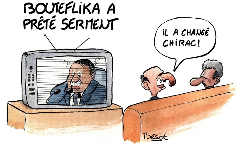 Bouteflika Chirac - Bésot