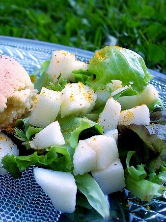 Salade_pomme_curry