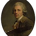 <b>Antoine</b> Vestier (Avallon, 1740 - Paris, 1824), Autoportrait de l'artiste, 1785
