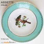 ASSIETTE-creuse-BADONVILLER-Oiseaux-muluBrok-Vintage