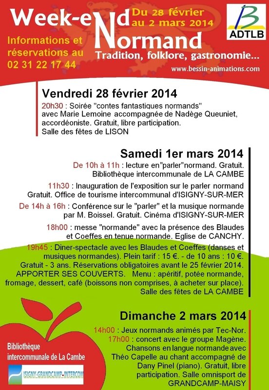 affiche weekend normand2