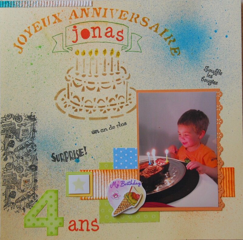Joyeux anniversaire Jonas