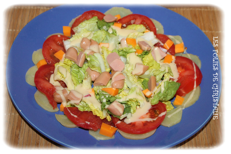Salade knackis 3