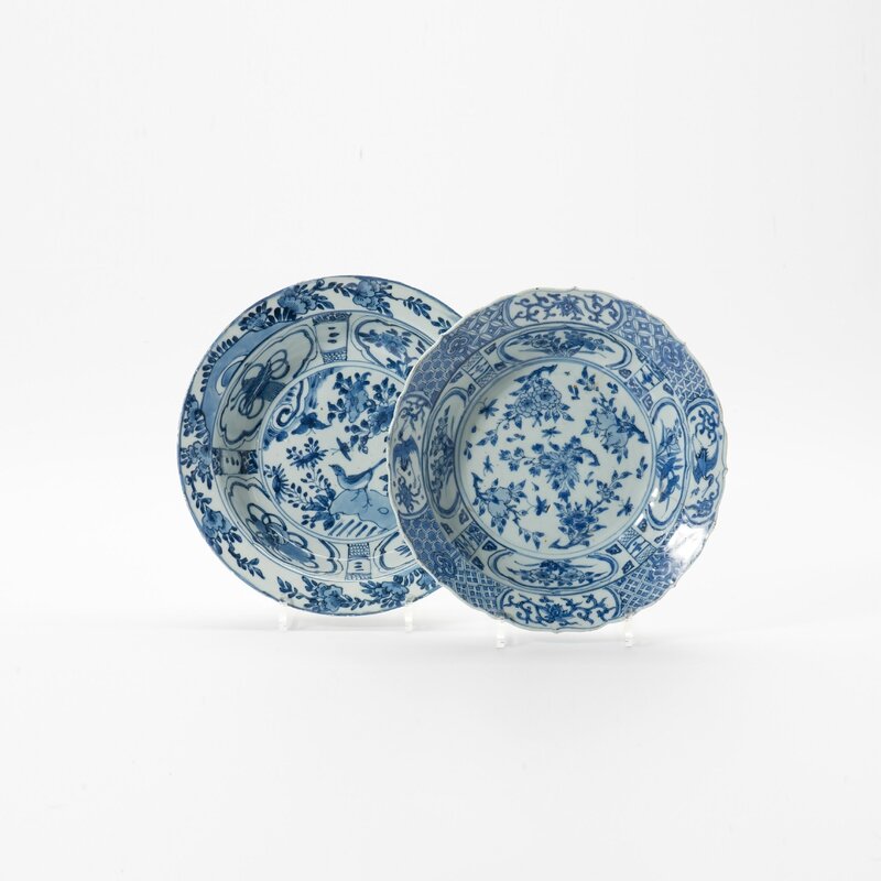 Two large dishes, Wanli period (1573-1619)