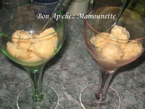 Glace au melon du jardin au mascarpone 012