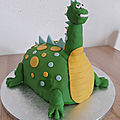 Gâteau <b>dinosaure</b> #2