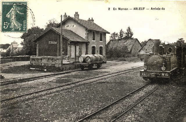 Gare d'Arleuf ( Nièvre )