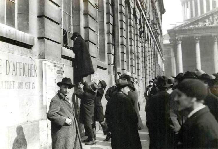 1936 intrusion d'étudiants d'extrême-droite
