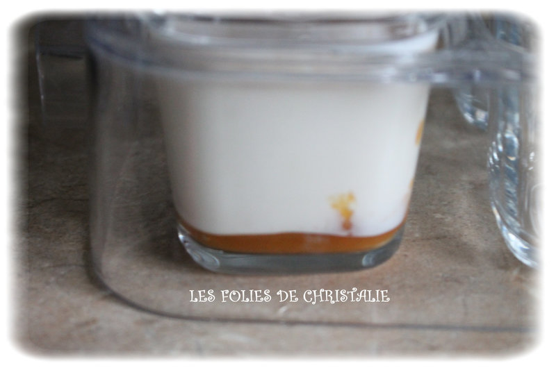 Yaourt coulis abricots 2