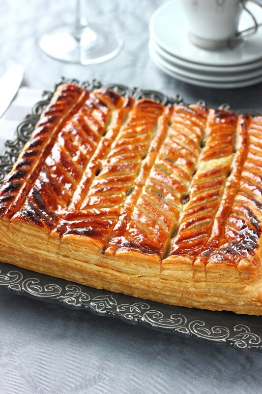 Galette des Rois pistache & griottes9