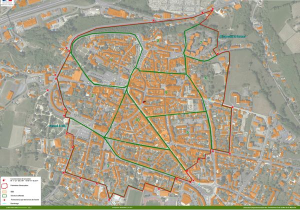bombe Avranches plan évacuation juin 2013