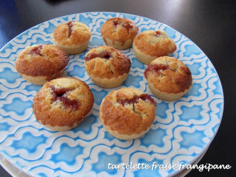 tartelette fraise frangipane