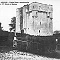Vendée – Angles Tour de Moricq à machicoulis du XV e siècle (Forteresse de la mer)