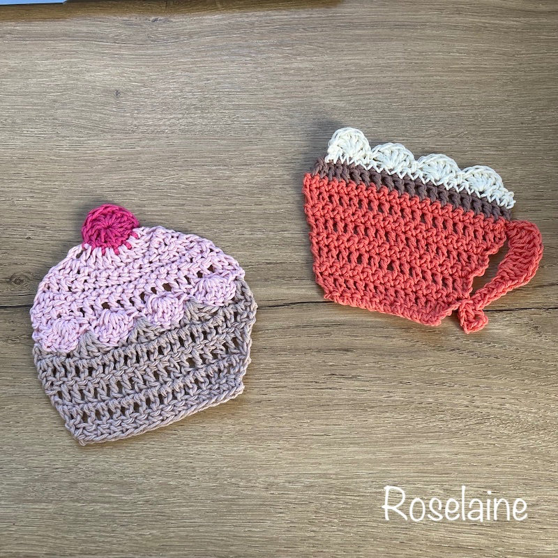 Roselaine Crochet Cupcake Café