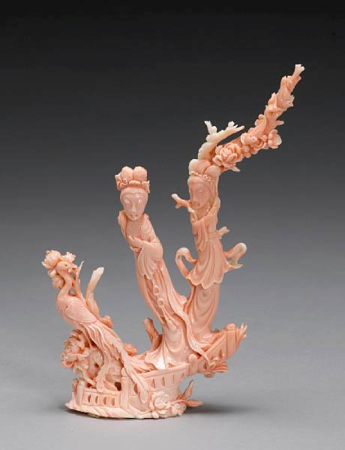 A_coral_figural_group