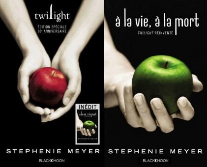 Twilight réinventé Stephenie Meyer sexiste Black Moon à la vie à la mort 10e anniversaire édition spéciale