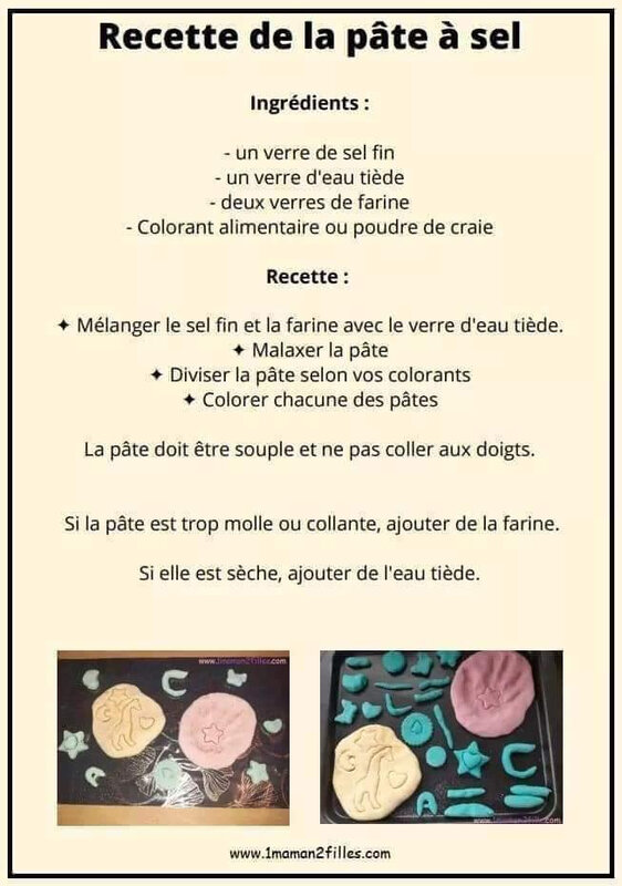 recette pate a sel