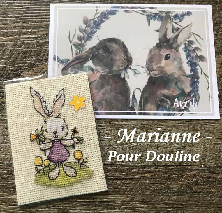 ATC Durene Jones - Avril - Marianne - Copie