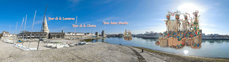 vieux port de la Rochelle Tour St Nicolas