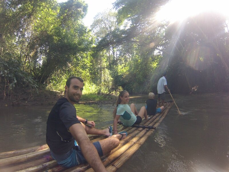 bambou rafting !