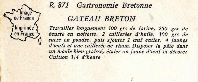 la recette du gâteau breton (2)