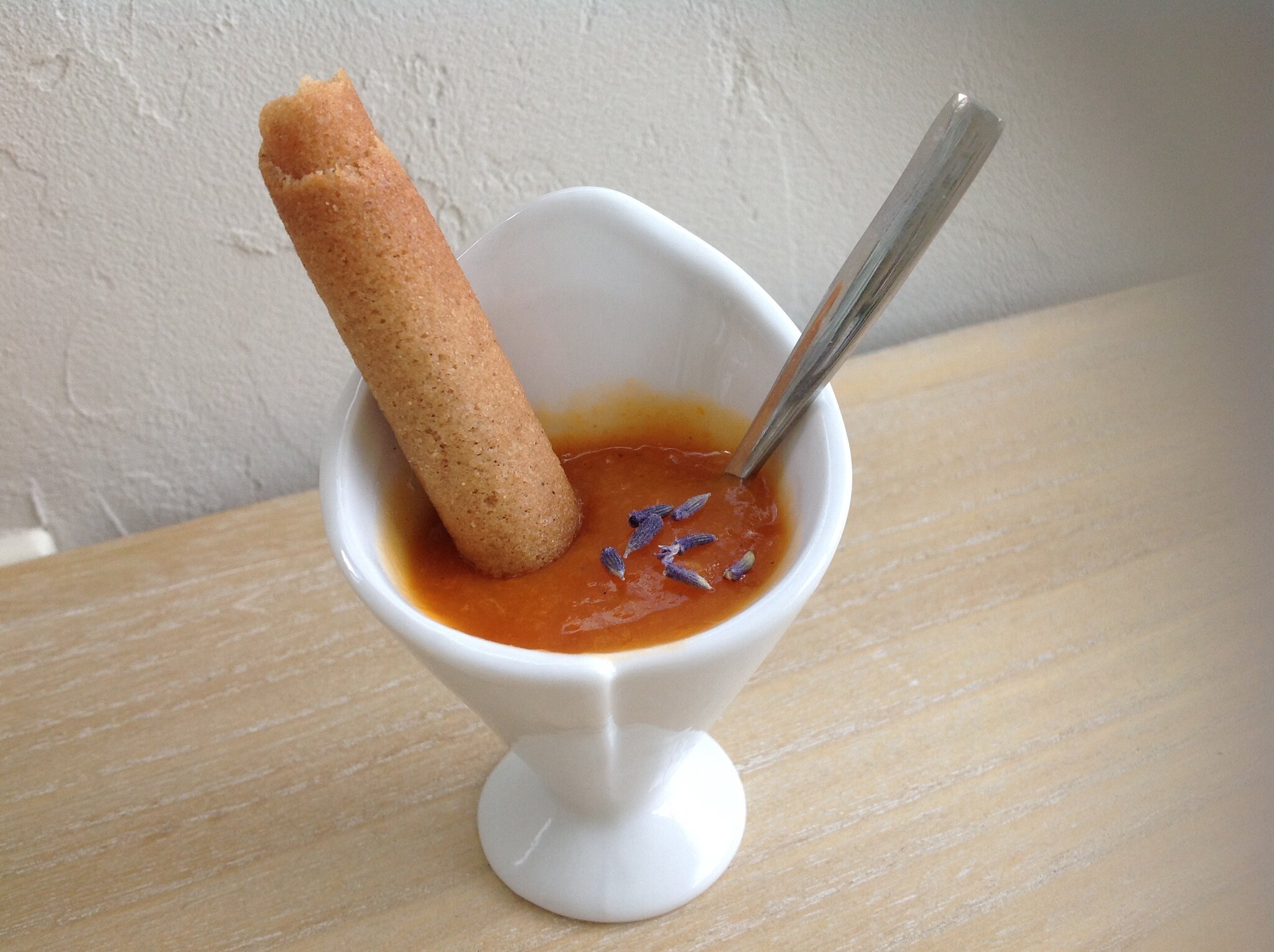 Compote d'abricot au thym et à la lavande Les p'tits plaisirs d'Anne