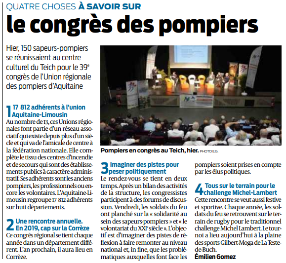 2018 04 21 SO Congrès des pompiers au Teich