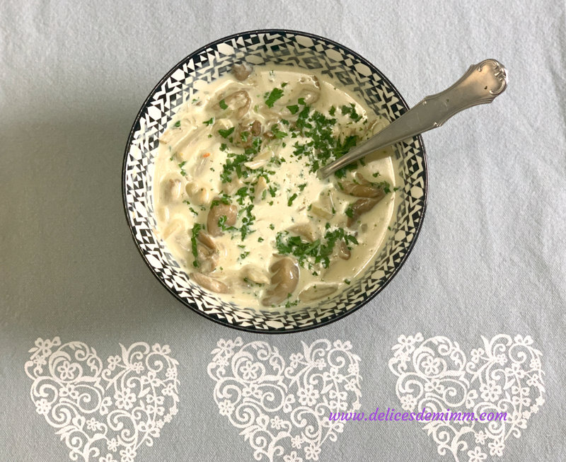 Sauce aux pleurotes 2
